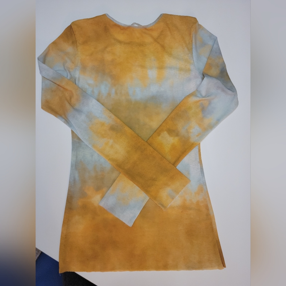Long sleeve Zara tie dye tshirt